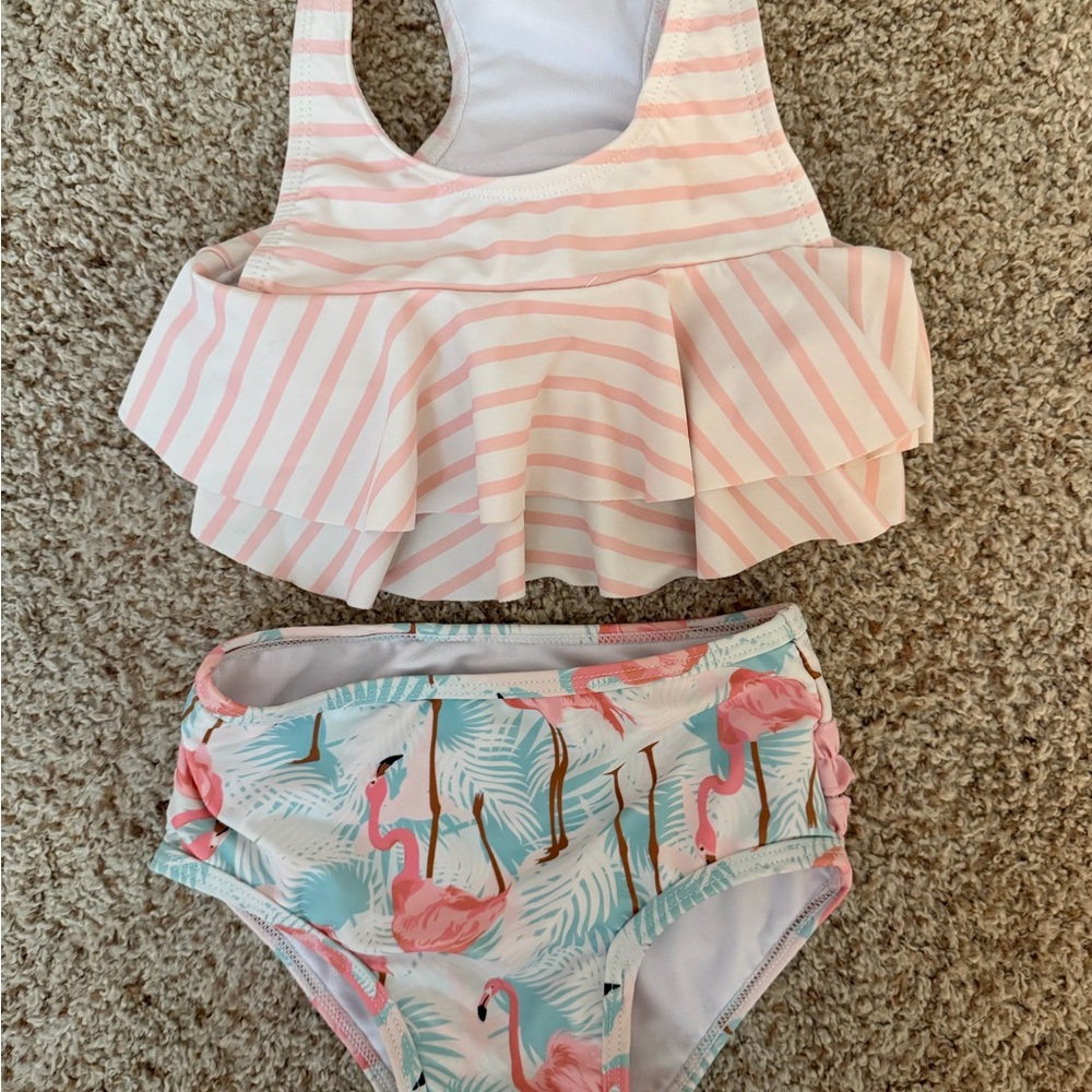 Ruffle Butts Pink Layered Ruffle Trim